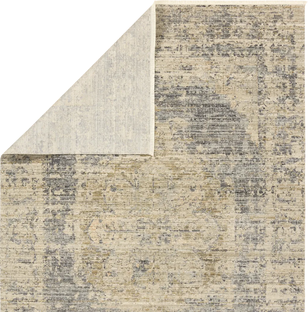 Kamal Gray 7'6 x 9'7 Indoor/Outdoor Rug - Thumbnail - Image 3