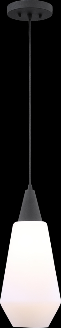 Kamara Circle Black Pendant - Thumbnail - Image 1