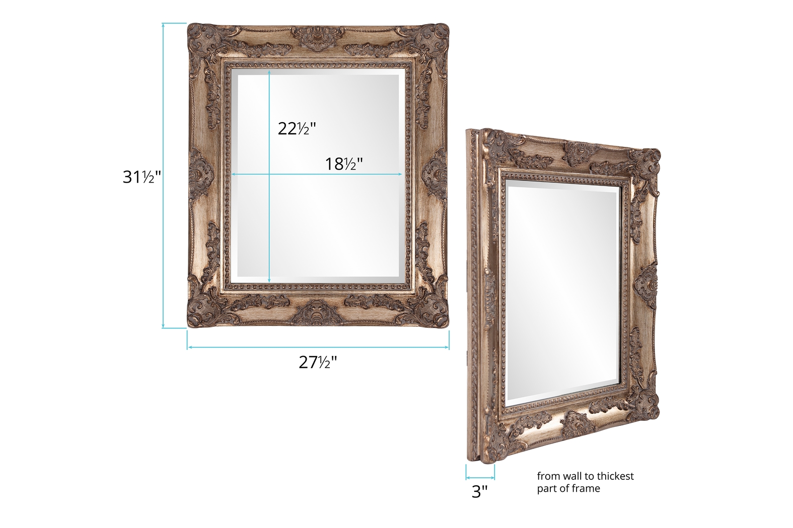 Kambree Bronze Mirror - Thumbnail - Image 2