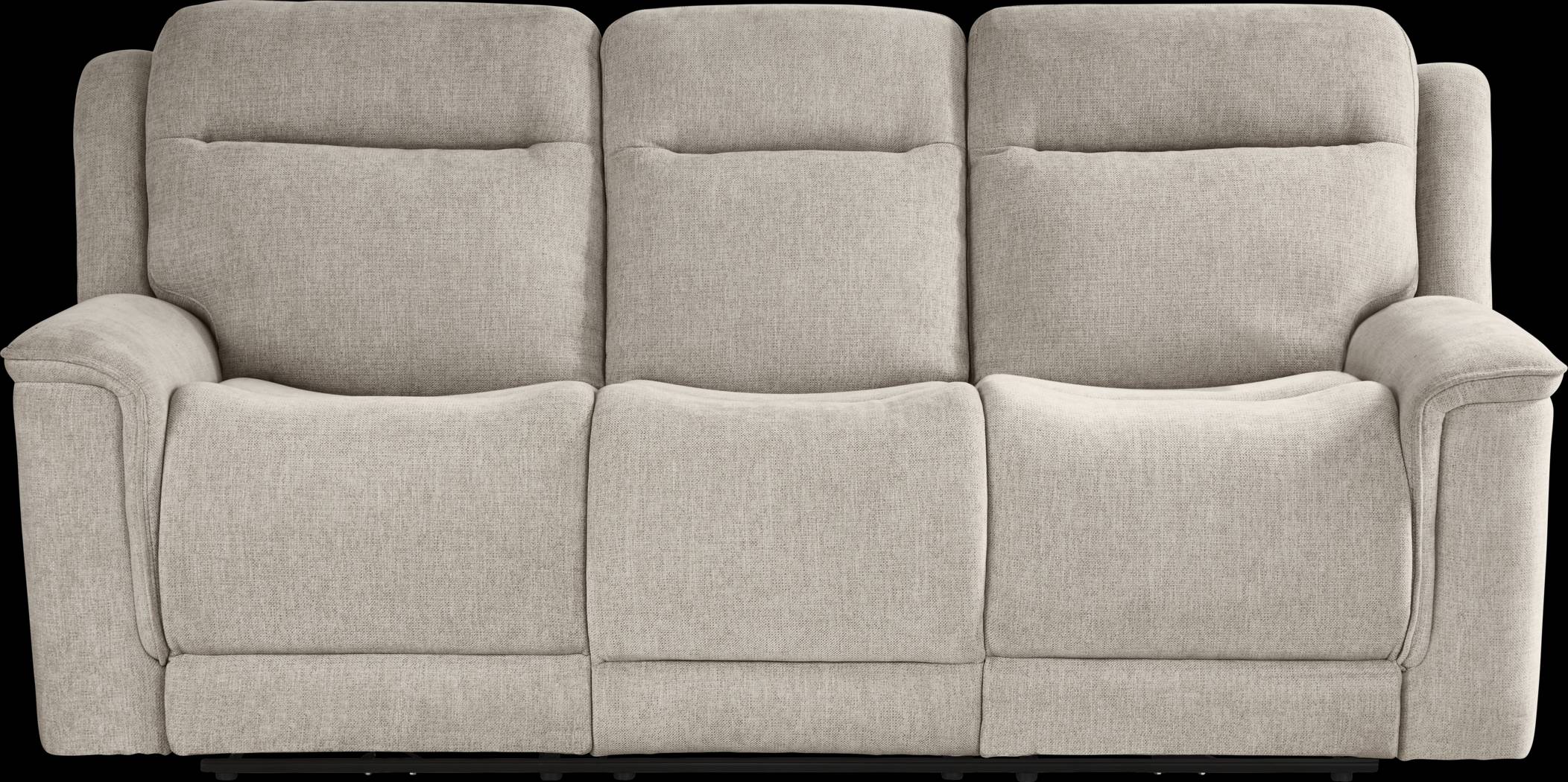 Kamden Place Cement 2 Pc Living Room with Dual Power Reclining Sofa - Thumbnail - Image 3