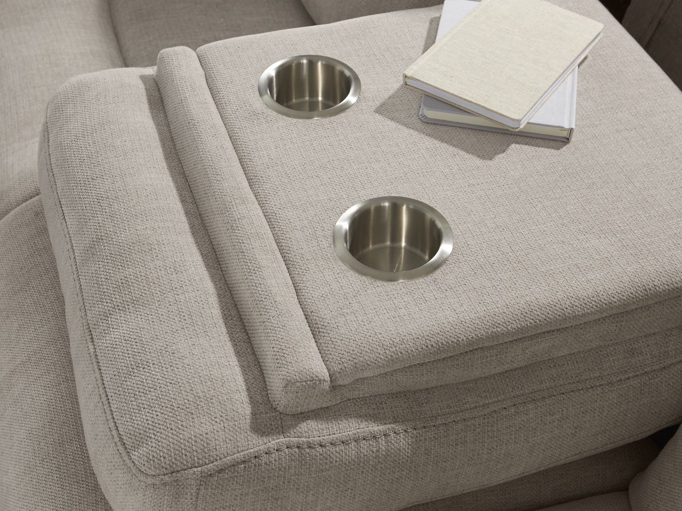 Kamden Place Cement 3 Pc Reclining Living Room - Thumbnail - Image 6