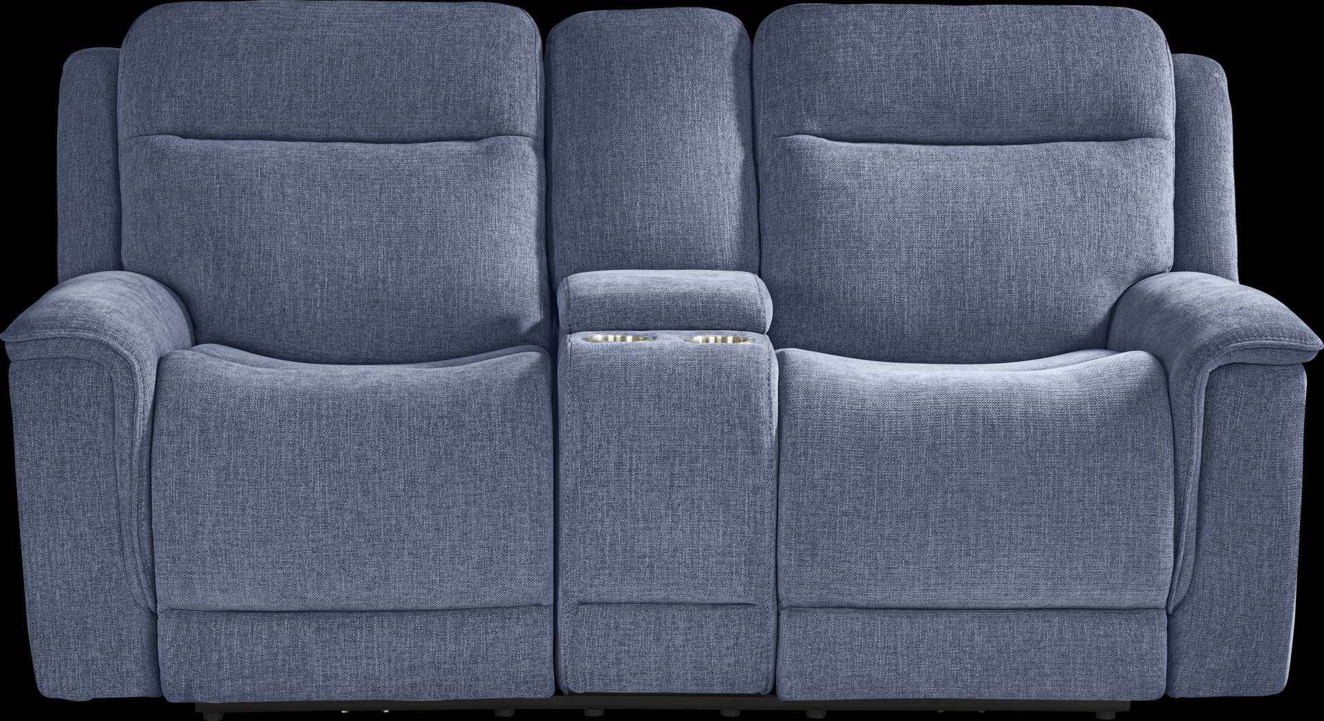 Kamden Place Cobalt Dual Power Reclining Loveseat - Thumbnail - Image 3