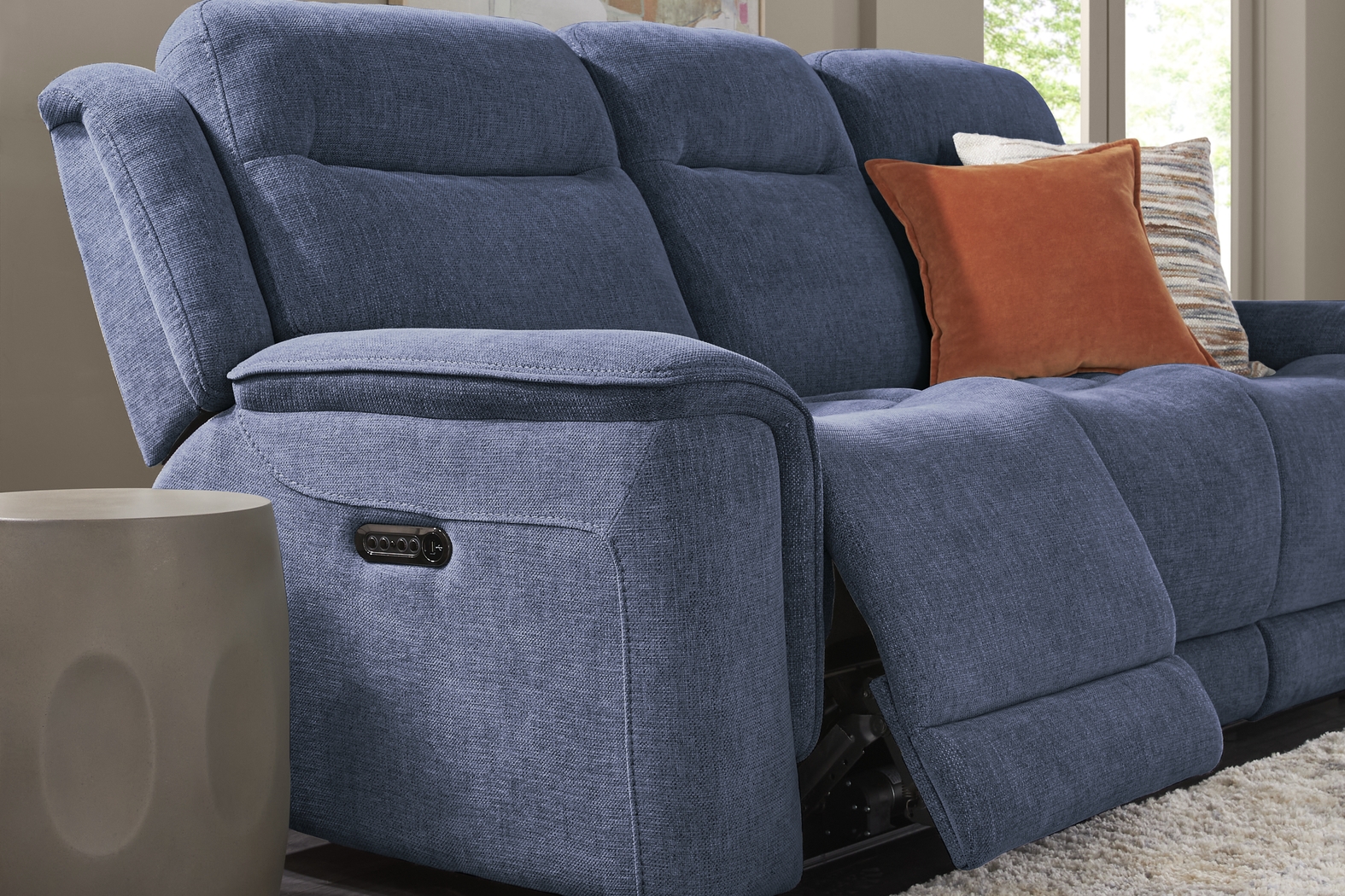 Kamden Place Cobalt 2 Pc Dual Power Reclining Living Room - Thumbnail - Image 5