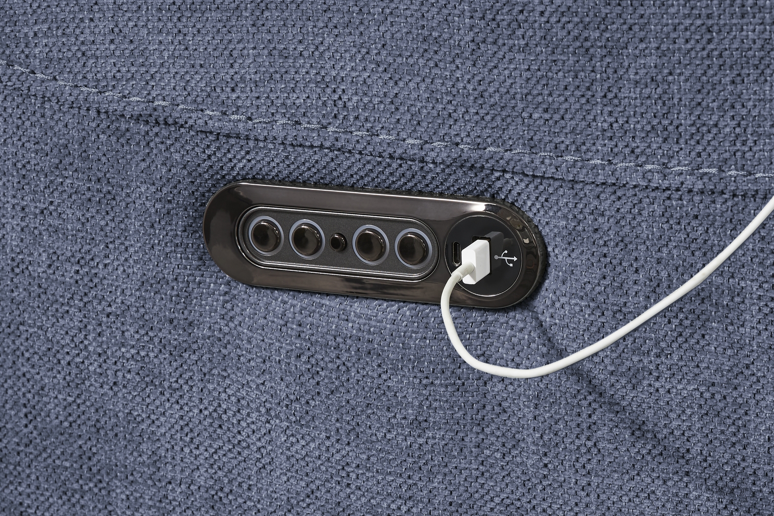 Kamden Place Cobalt 2 Pc Dual Power Reclining Living Room - Thumbnail - Image 6