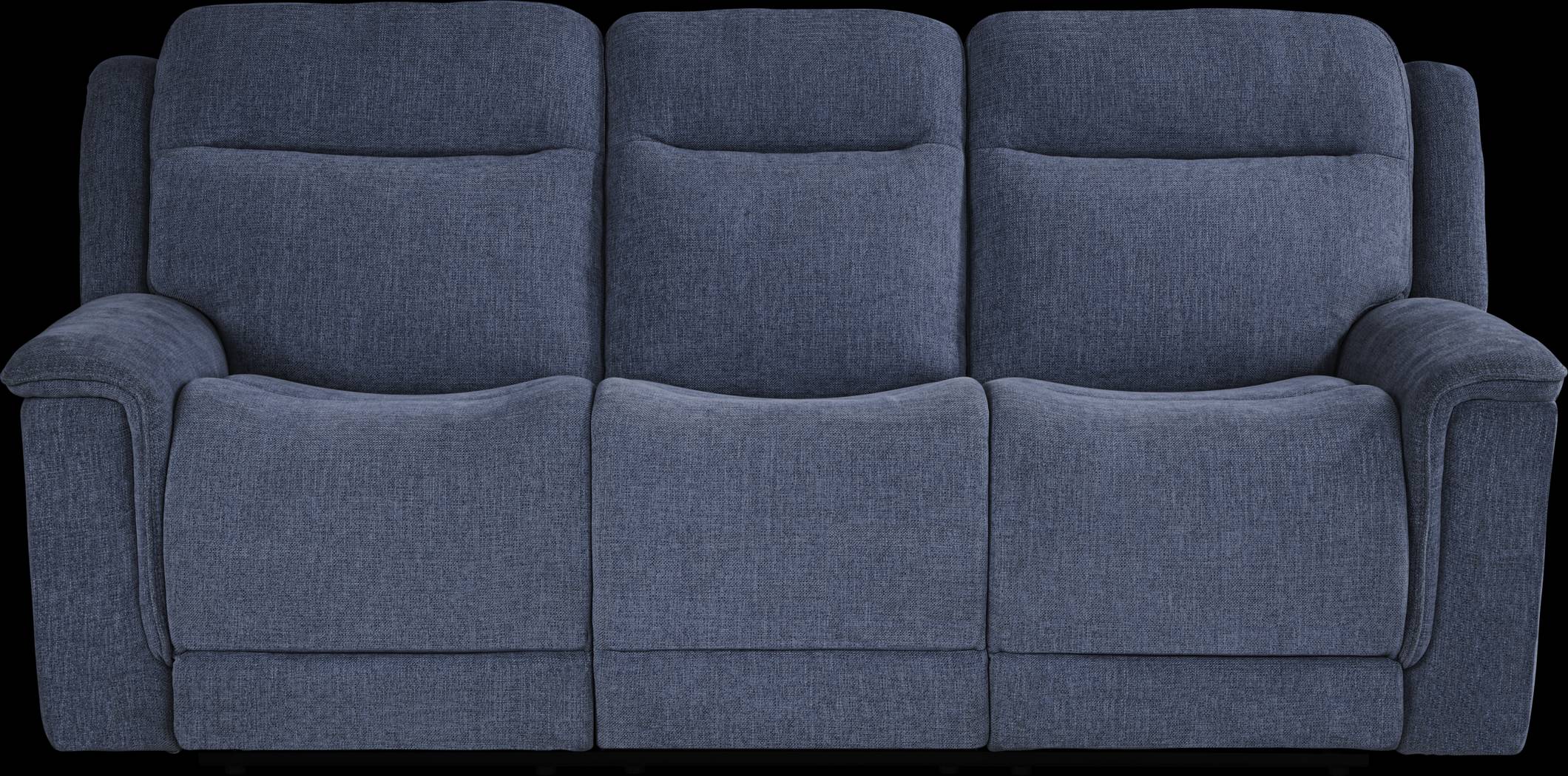 Kamden Place Cobalt 5 Pc Reclining Living Room - Thumbnail - Image 3