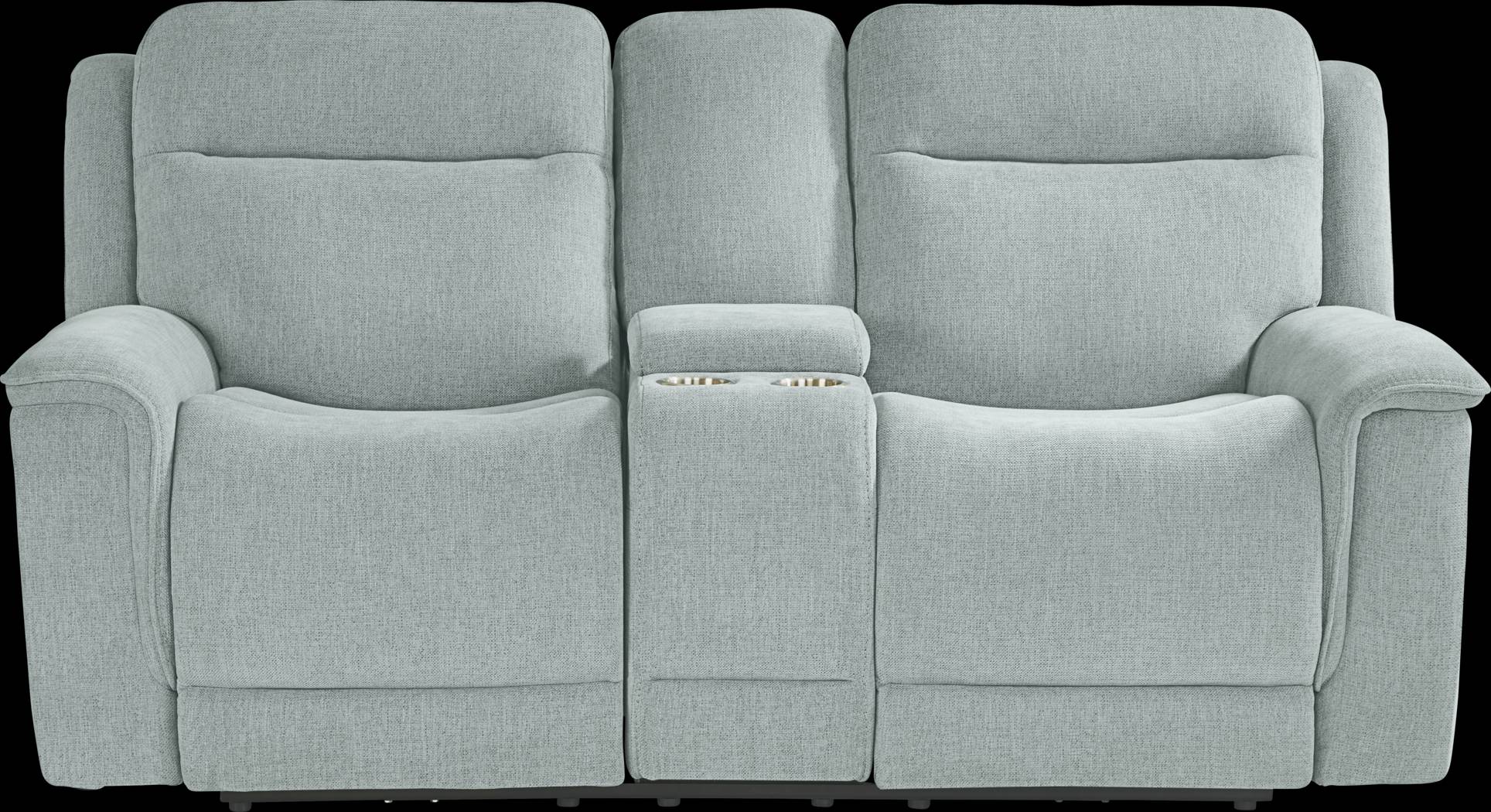 Kamden Place Seafoam Dual Power Reclining Loveseat - Thumbnail - Image 3