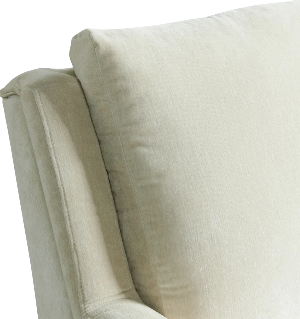 Kamela Beige Accent Chair - Thumbnail - Image 4