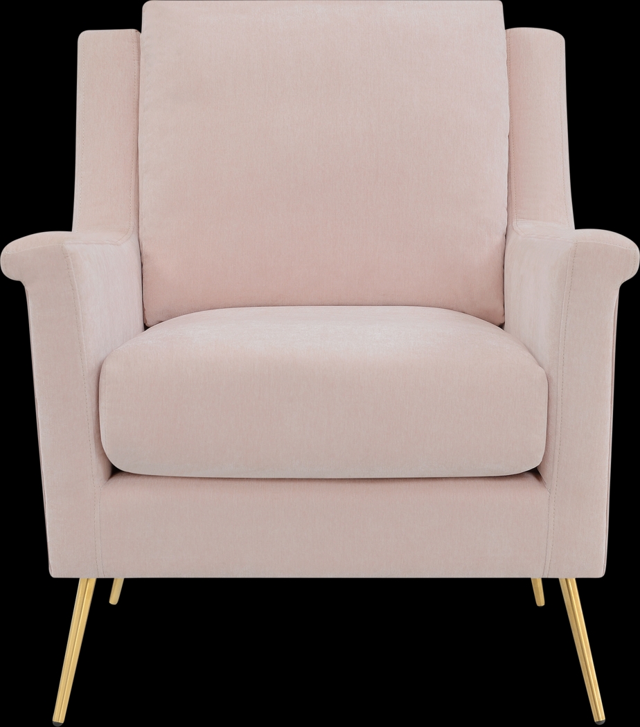 Kamela Blush Accent Chair - Thumbnail - Image 2