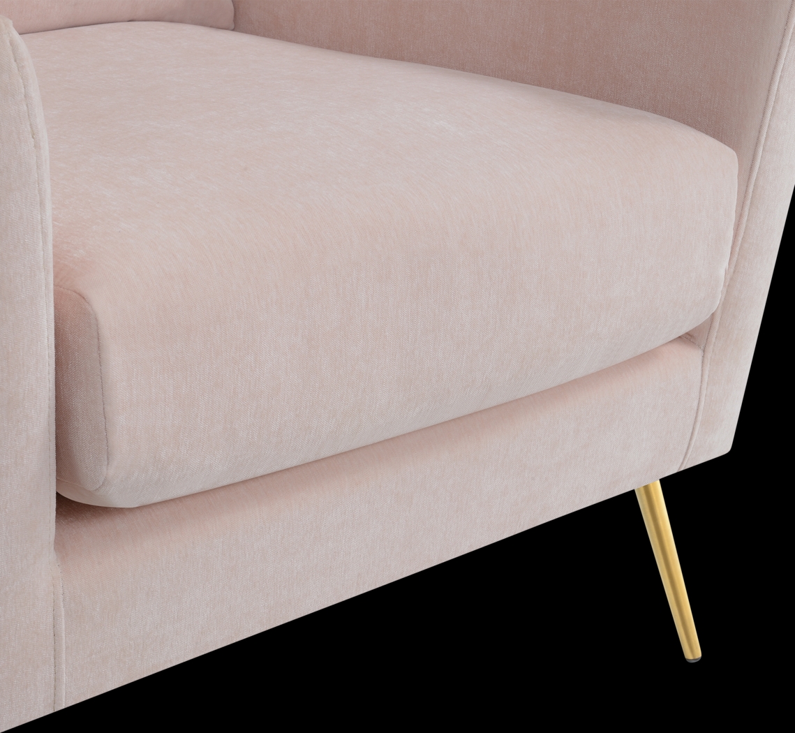 Kamela Blush Accent Chair - Thumbnail - Image 8