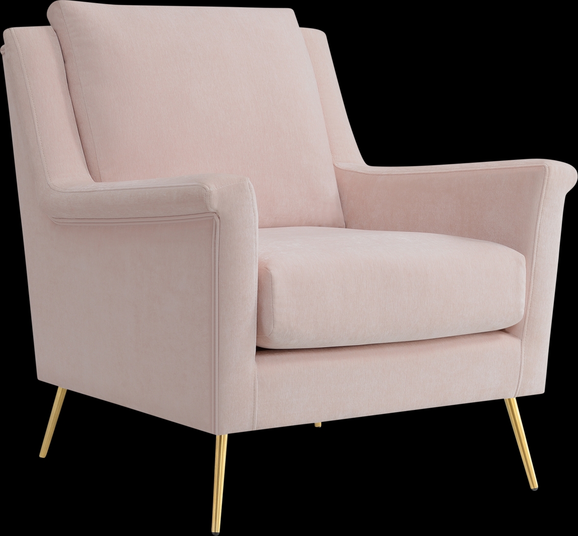 Kamela Blush Accent Chair - Thumbnail - Image 1