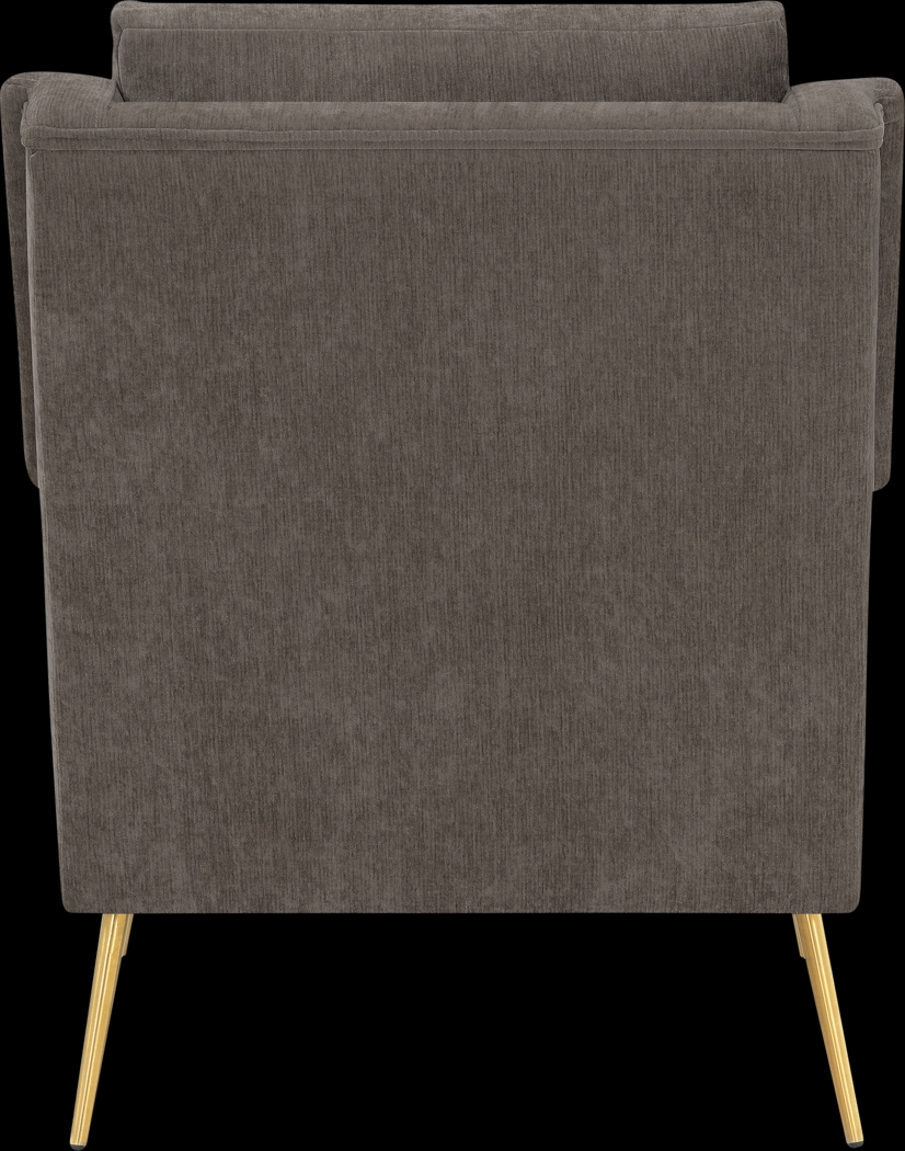 Kamela Cocoa Accent Chair - Thumbnail - Image 4