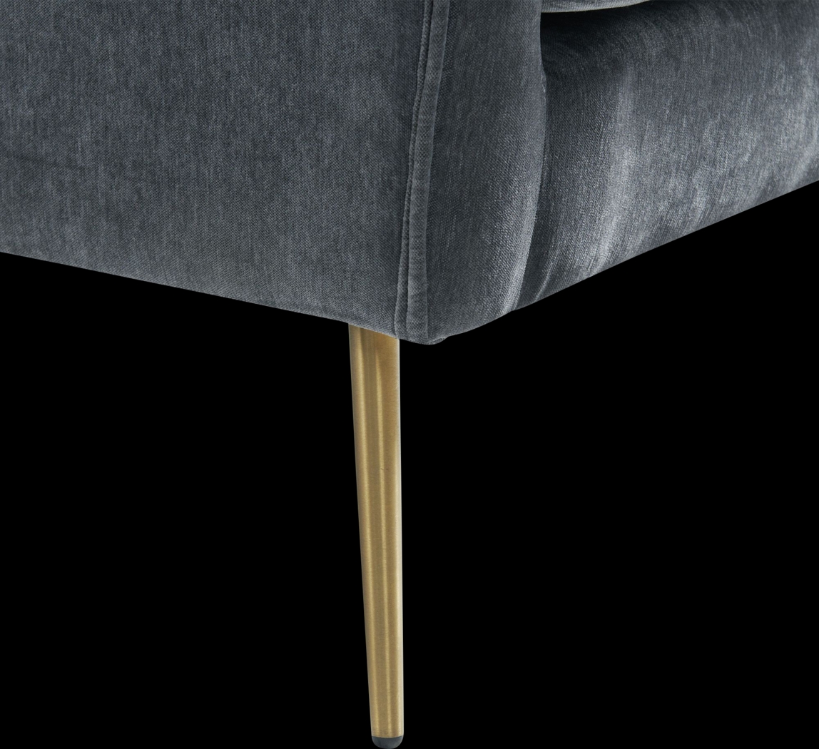 Kamela Dark Gray Accent Chair - Thumbnail - Image 6