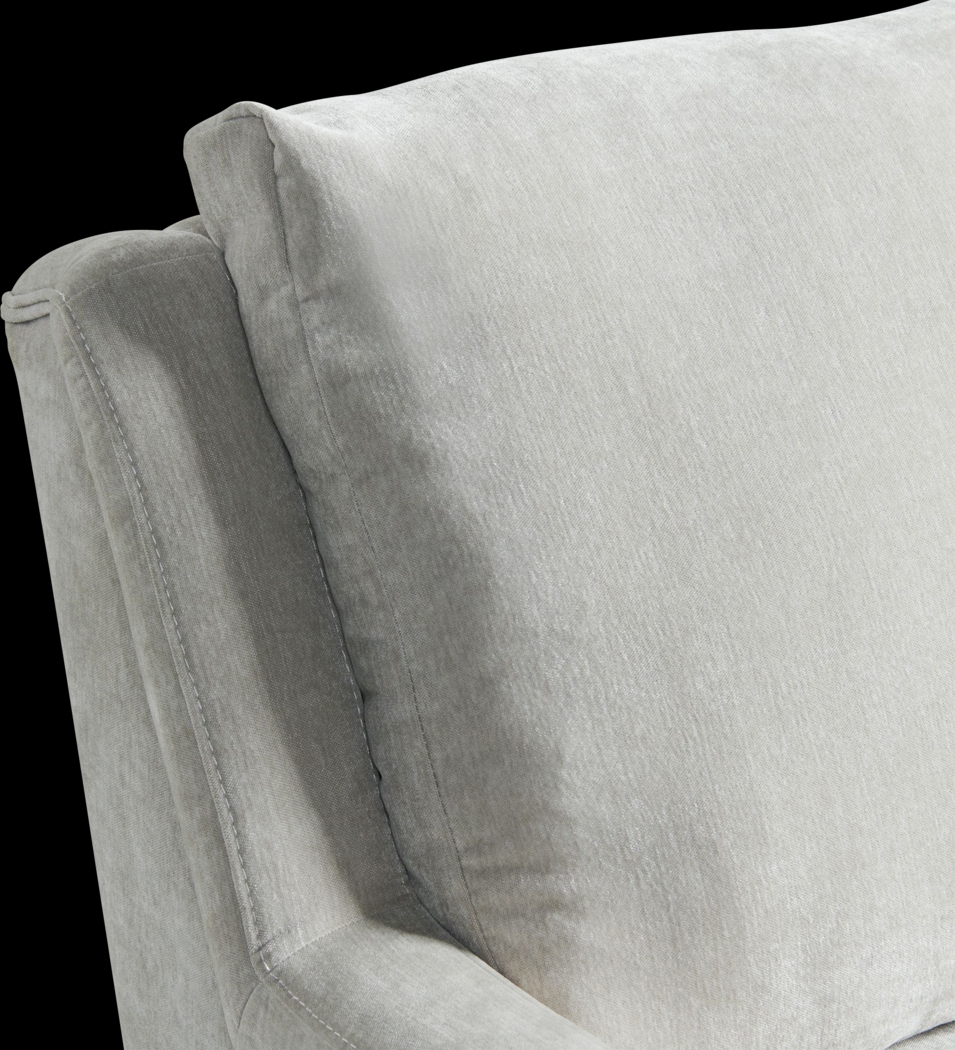 Kamela Gray Accent Chair - Thumbnail - Image 4