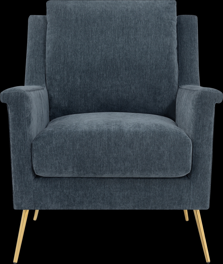 Kamela Slate Accent Chair - Thumbnail - Image 2