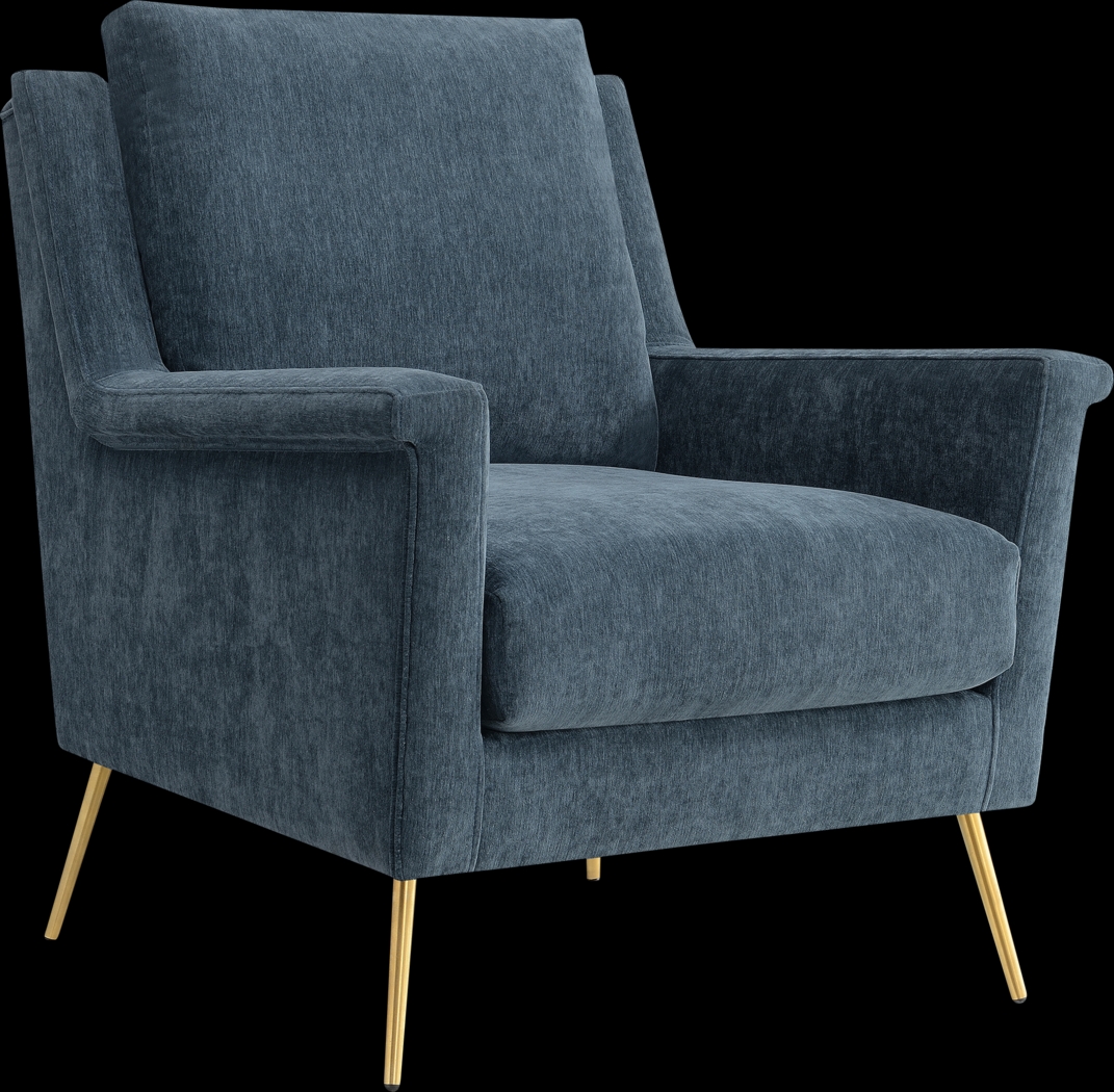 Kamela Slate Accent Chair - Thumbnail - Image 1