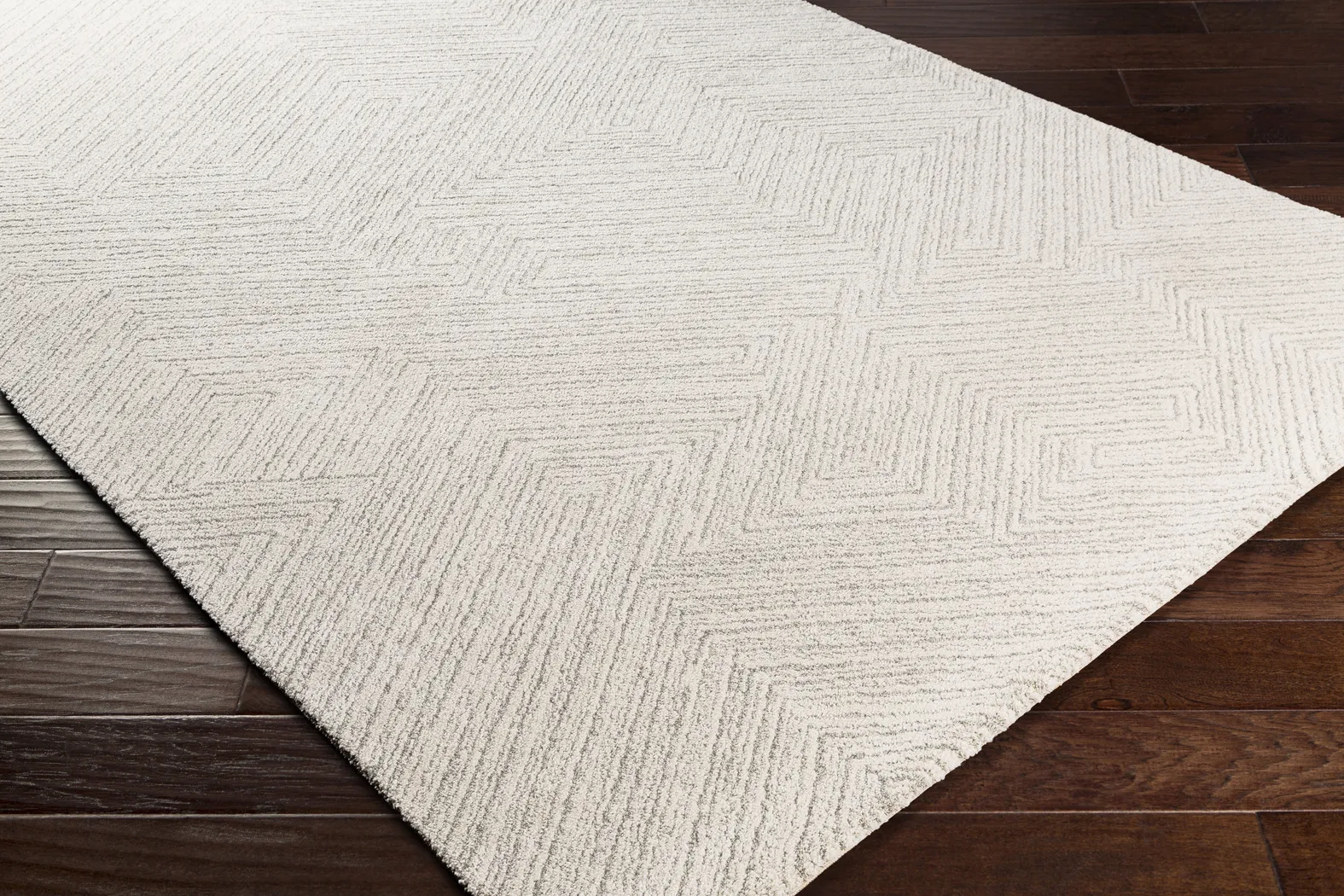Kamen Cream 5'3 x 7'3 Rug - Thumbnail - Image 2