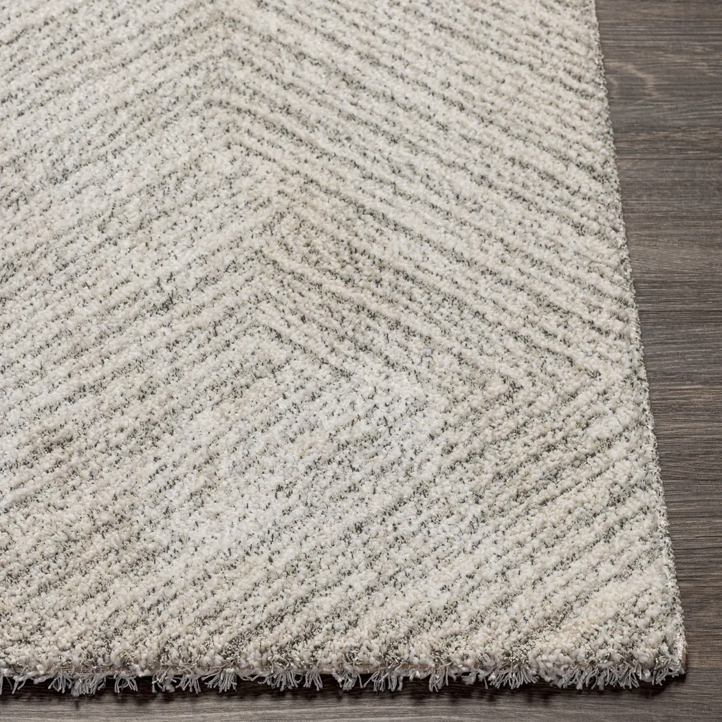 Kamen Cream 5'3 x 7'3 Rug - Thumbnail - Image 3