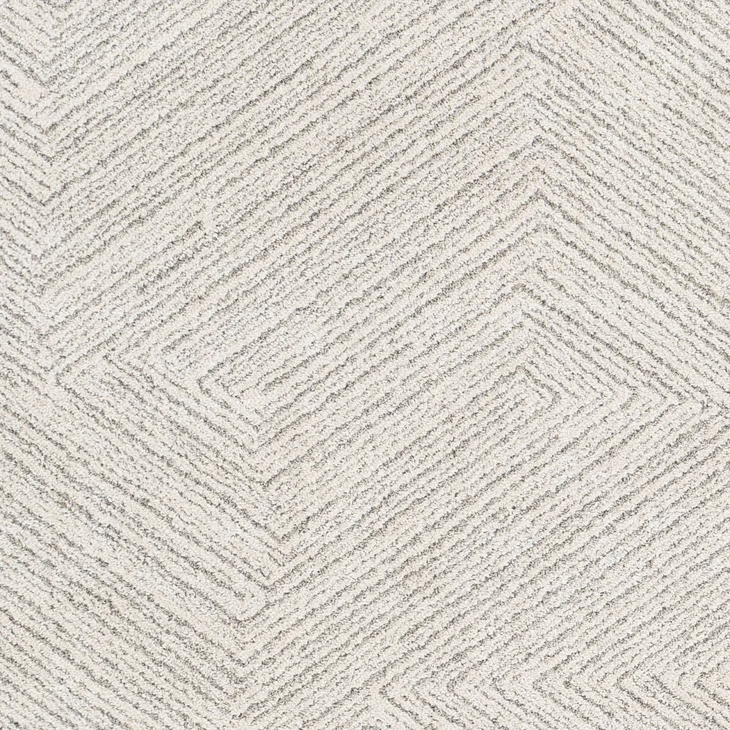Kamen Cream 5'3 x 7'3 Rug - Thumbnail - Image 6