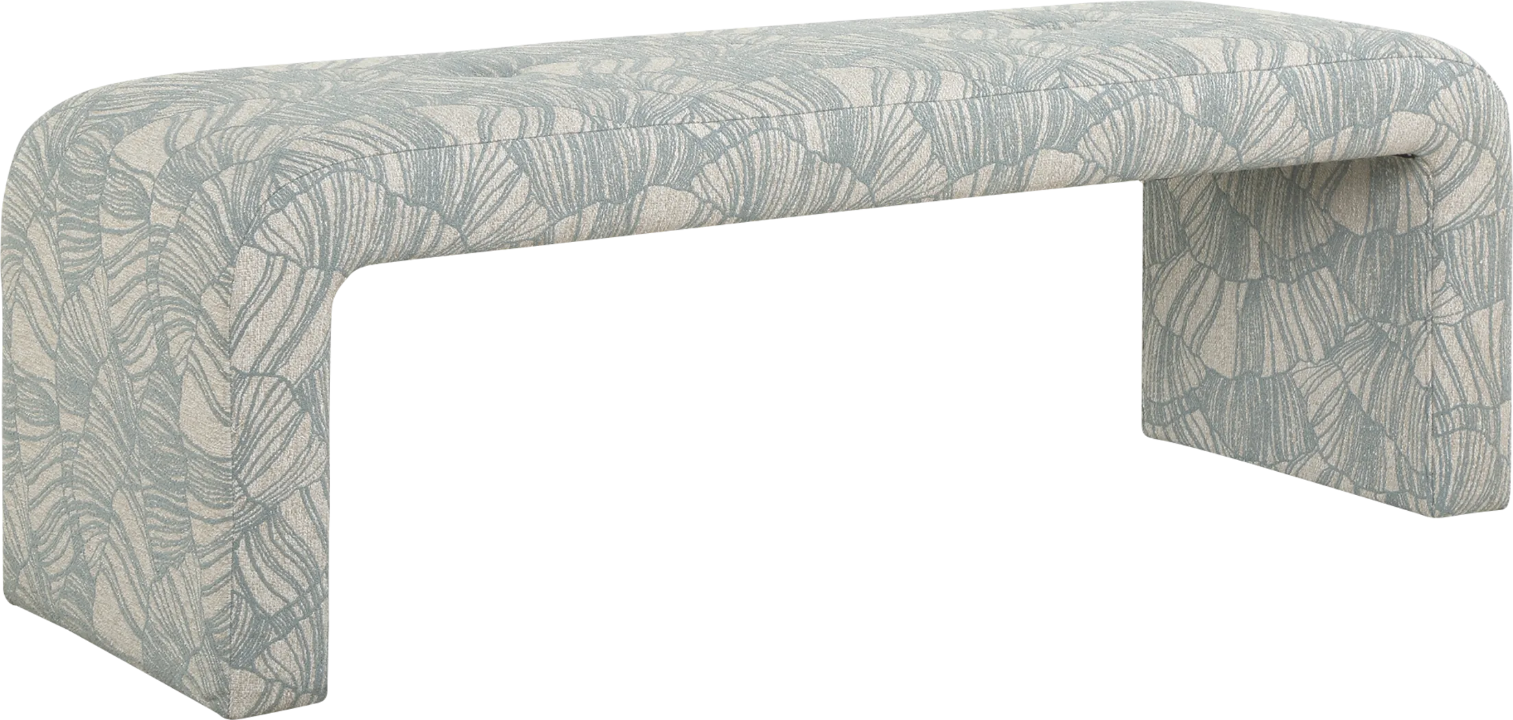 Kamer Blue Accent Bench - Thumbnail - Image 5