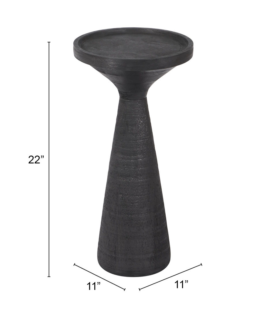 Kamishak Black End Table - Thumbnail - Image 6