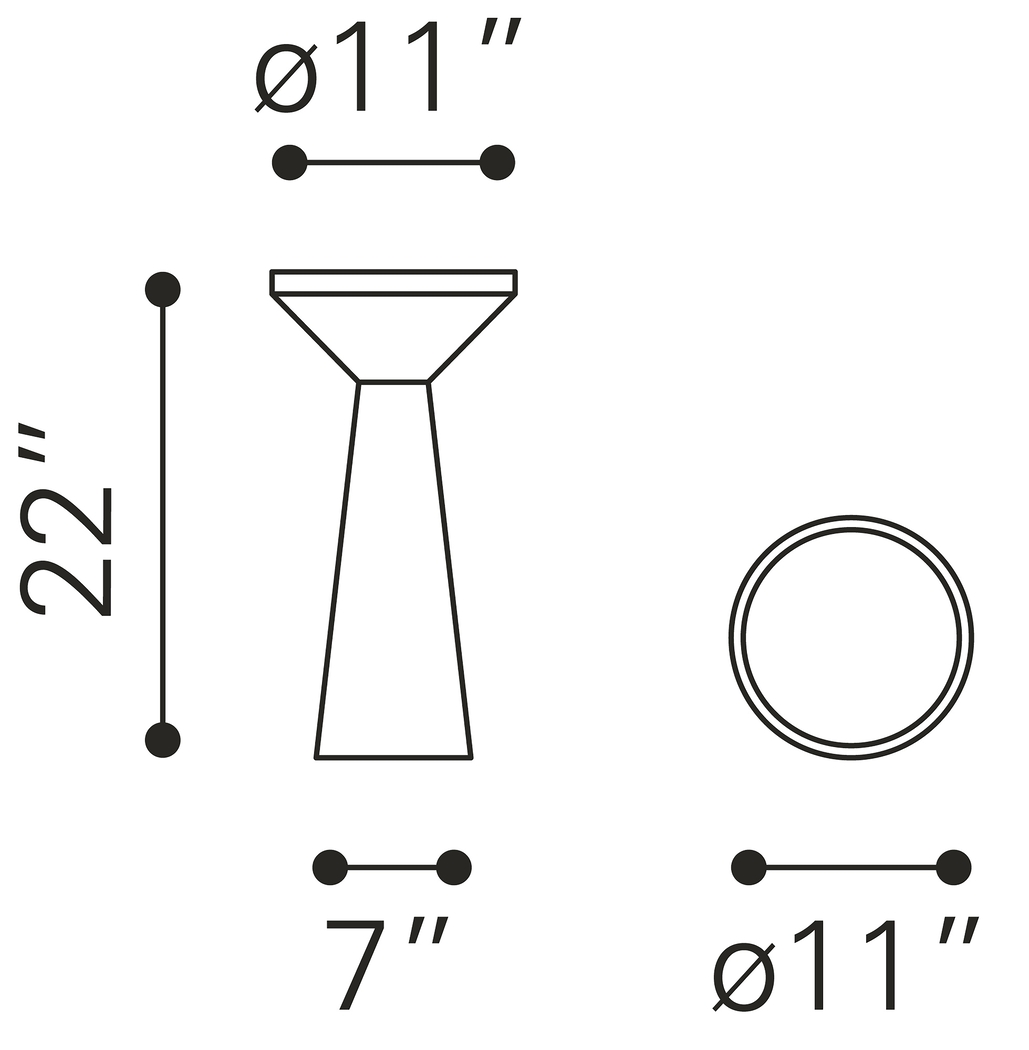 Kamishak Black End Table - Thumbnail - Image 7