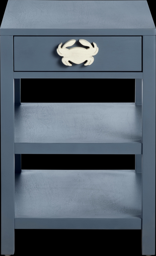 Kamph Dark Blue End Table - Thumbnail - Image 2
