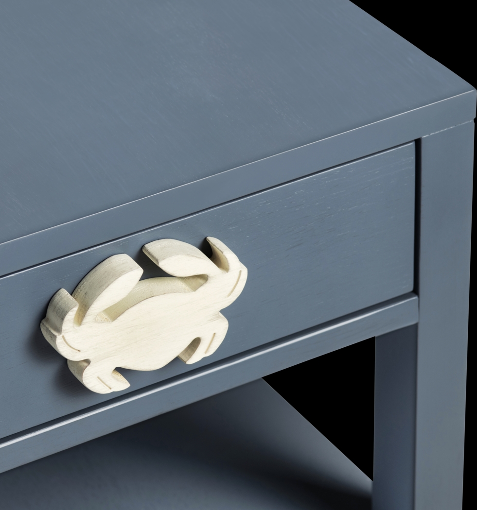 Kamph Dark Blue End Table - Thumbnail - Image 4