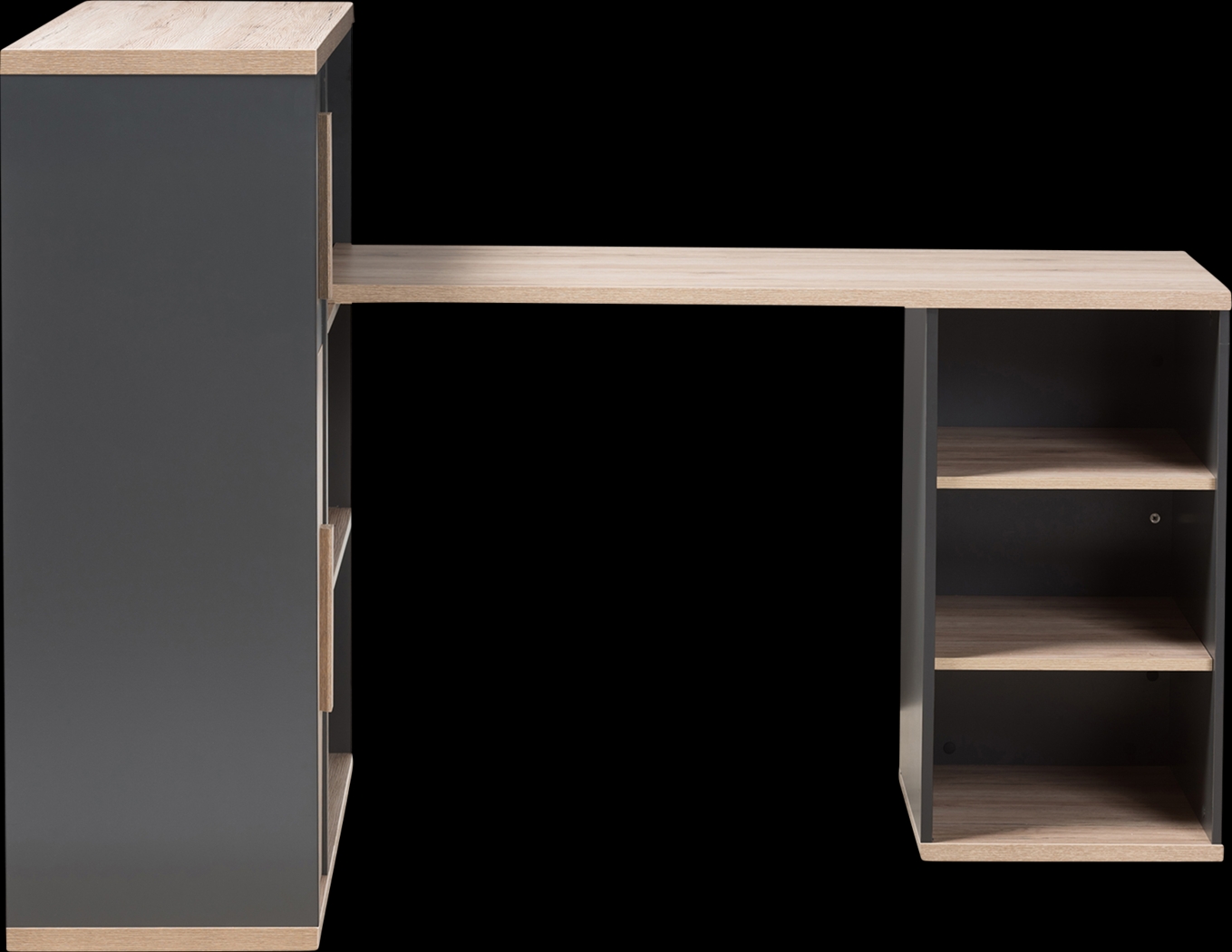 Kampton Gray Desk - Thumbnail - Image 3