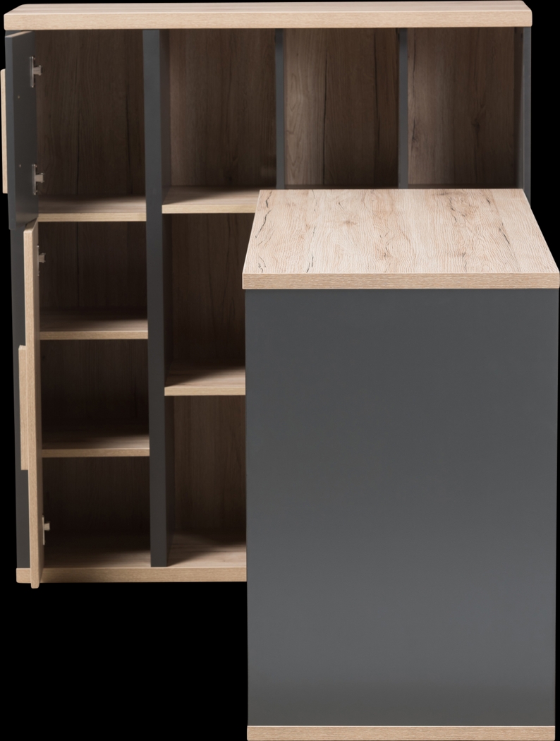 Kampton Gray Desk - Thumbnail - Image 4