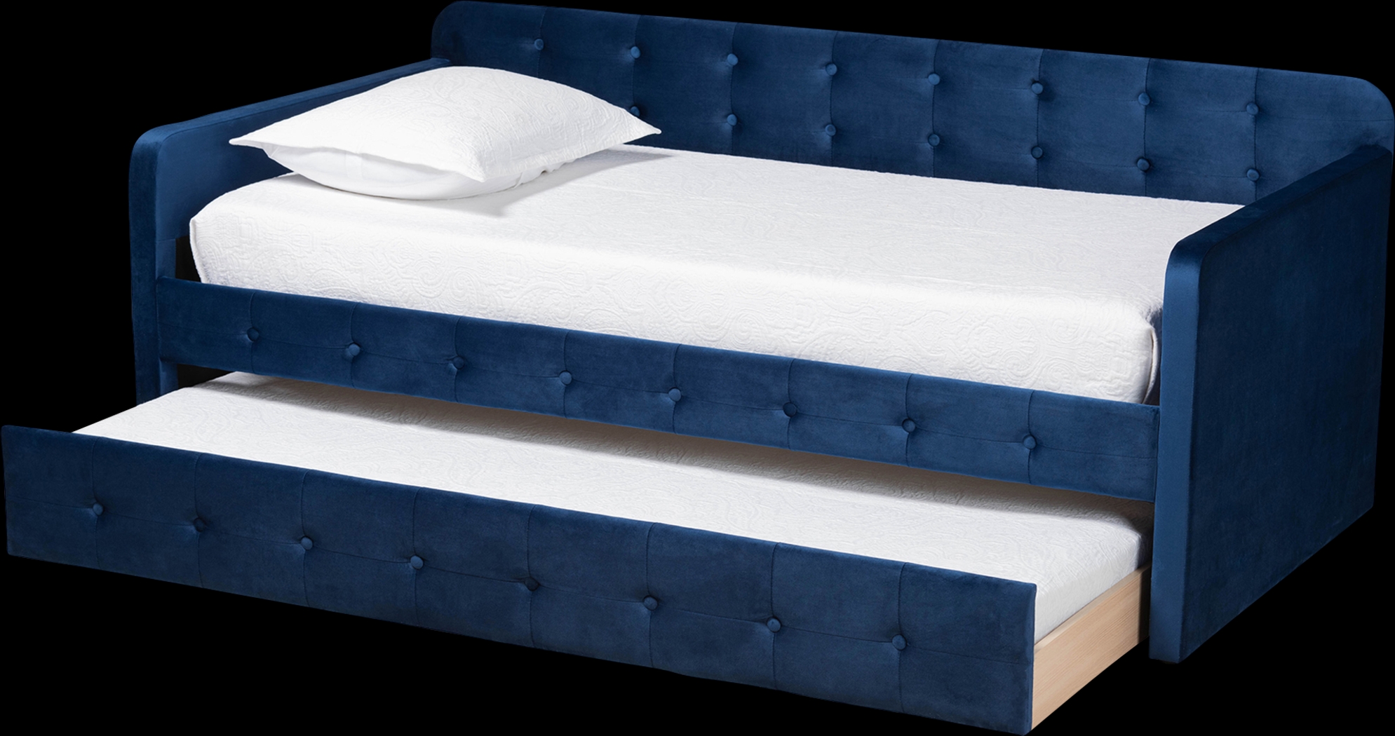 Kamrath Blue Twin Daybed with Trundle - Thumbnail - Image 2