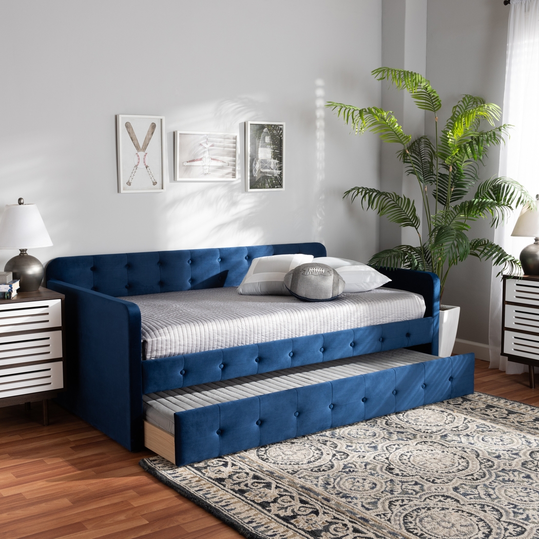 Kamrath Blue Twin Daybed with Trundle - Thumbnail - Image 8