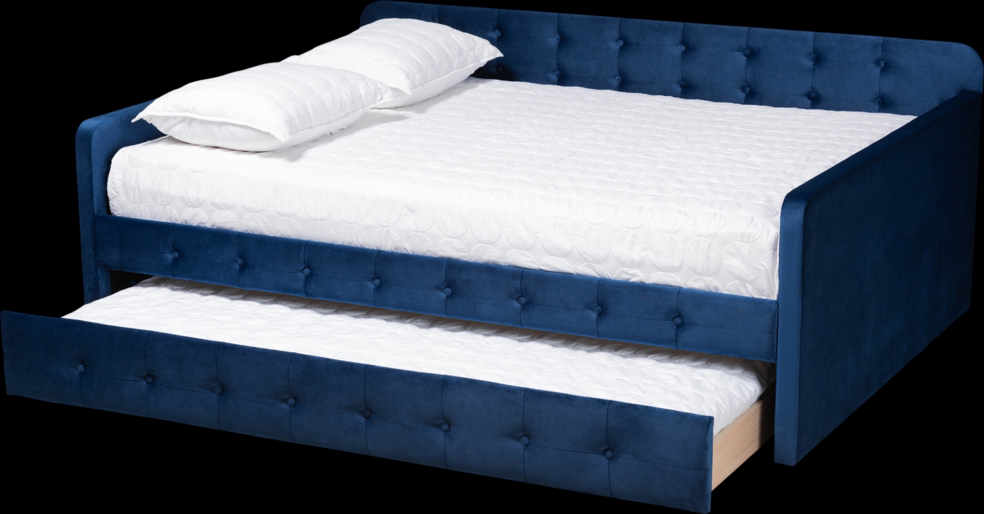 Kamrath Blue Queen Daybed with Trundle - Thumbnail - Image 2