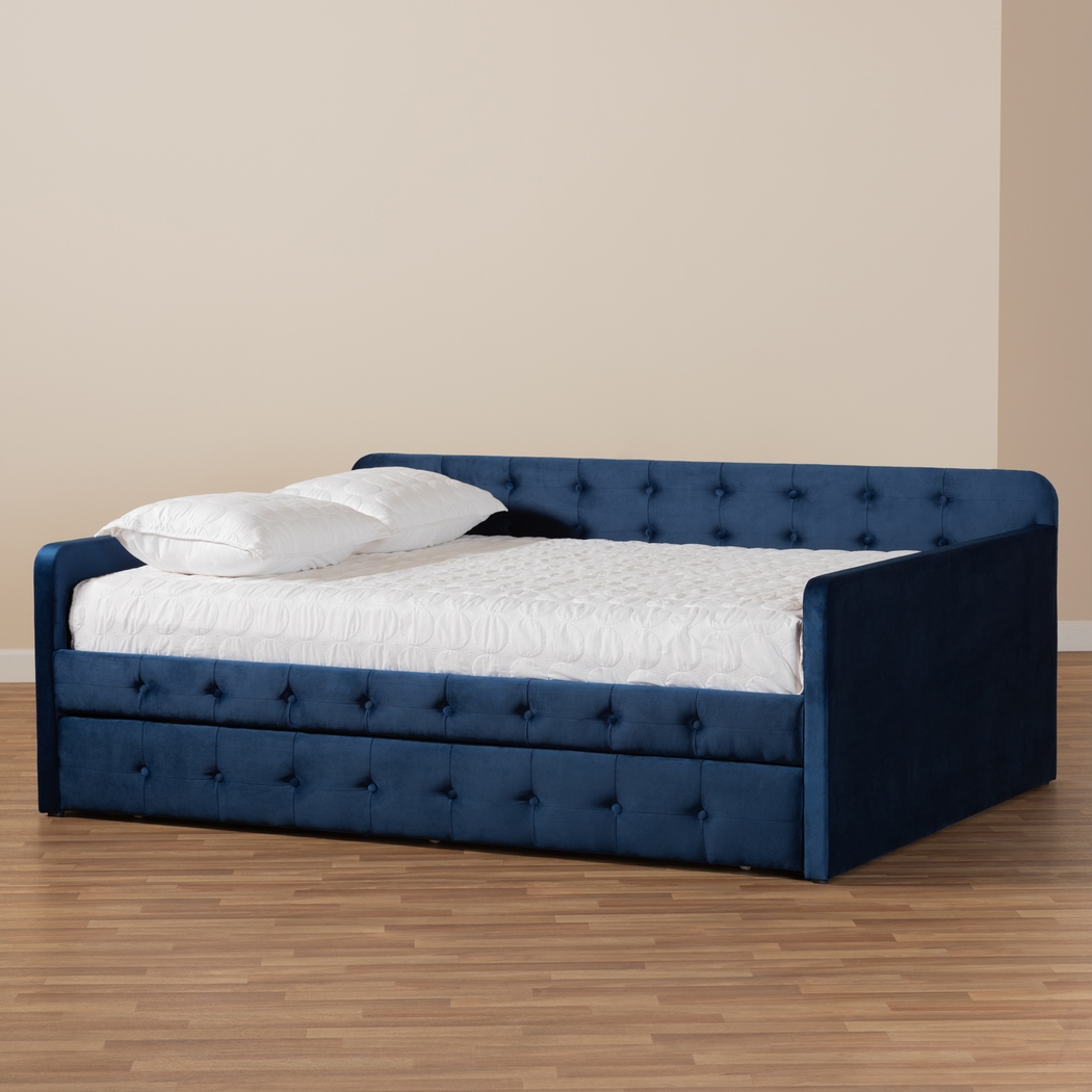 Kamrath Blue Queen Daybed with Trundle - Thumbnail - Image 9
