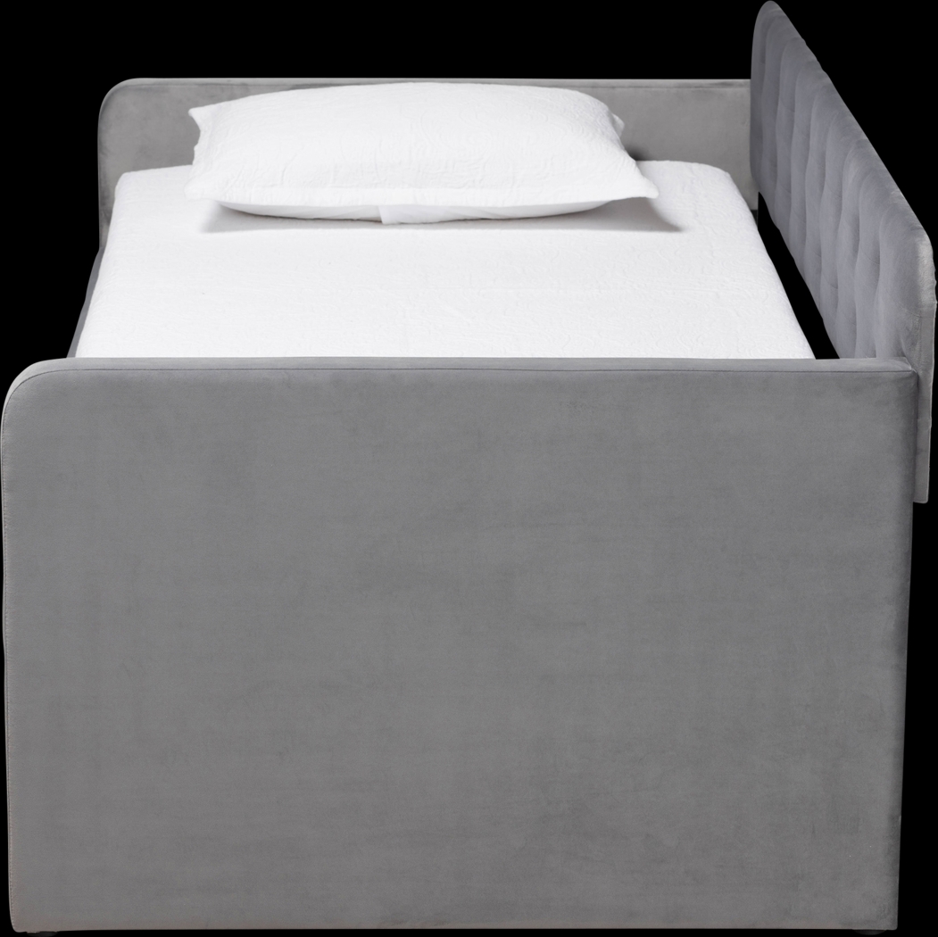 Kamrath Gray Twin Daybed with Trundle - Thumbnail - Image 3