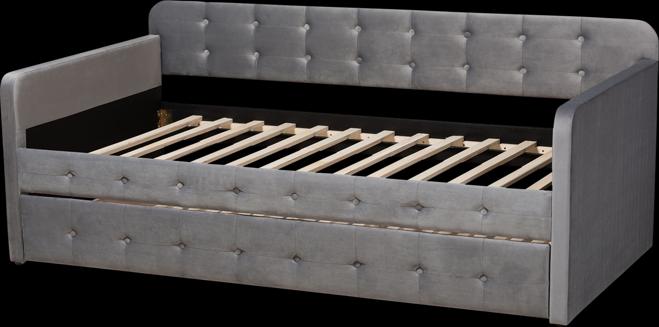 Kamrath Gray Twin Daybed with Trundle - Thumbnail - Image 4