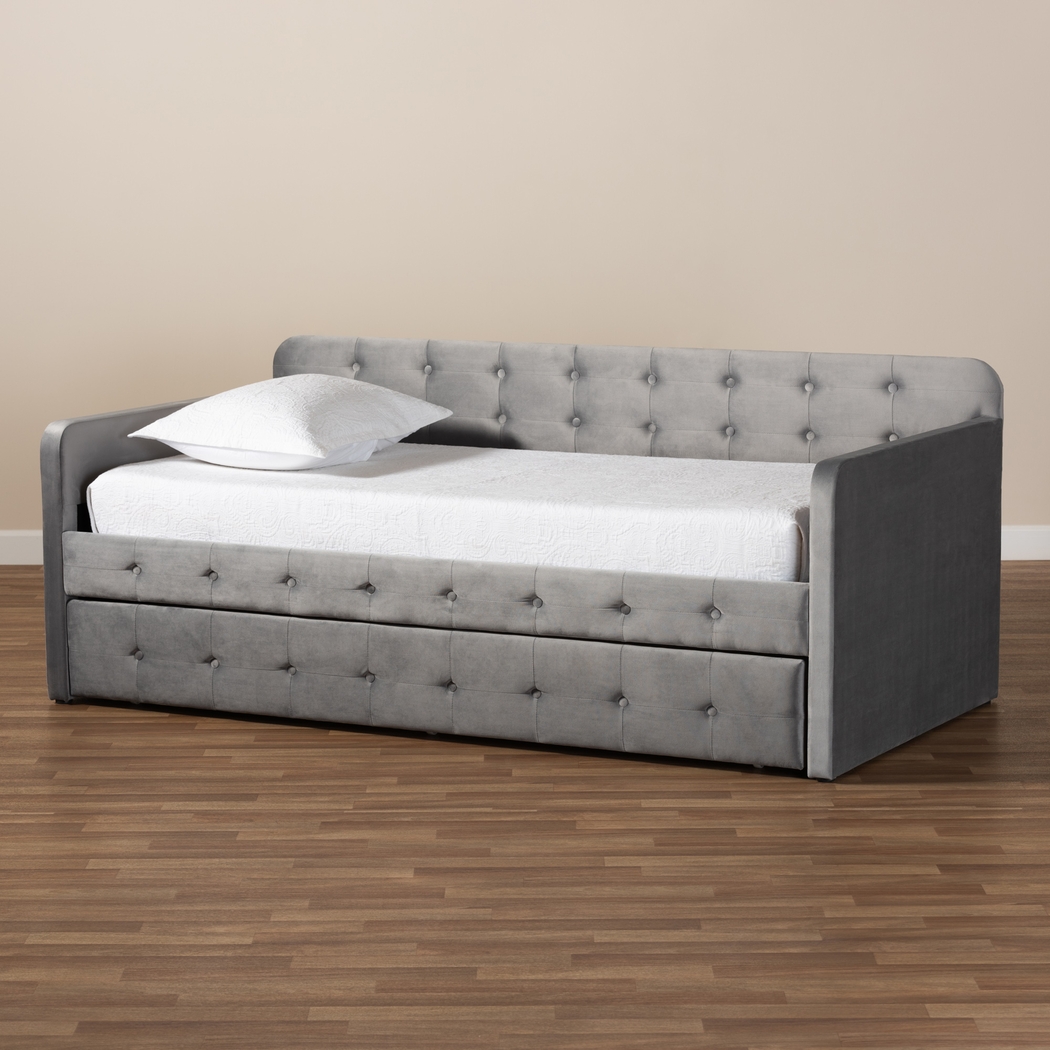 Kamrath Gray Twin Daybed with Trundle - Thumbnail - Image 9