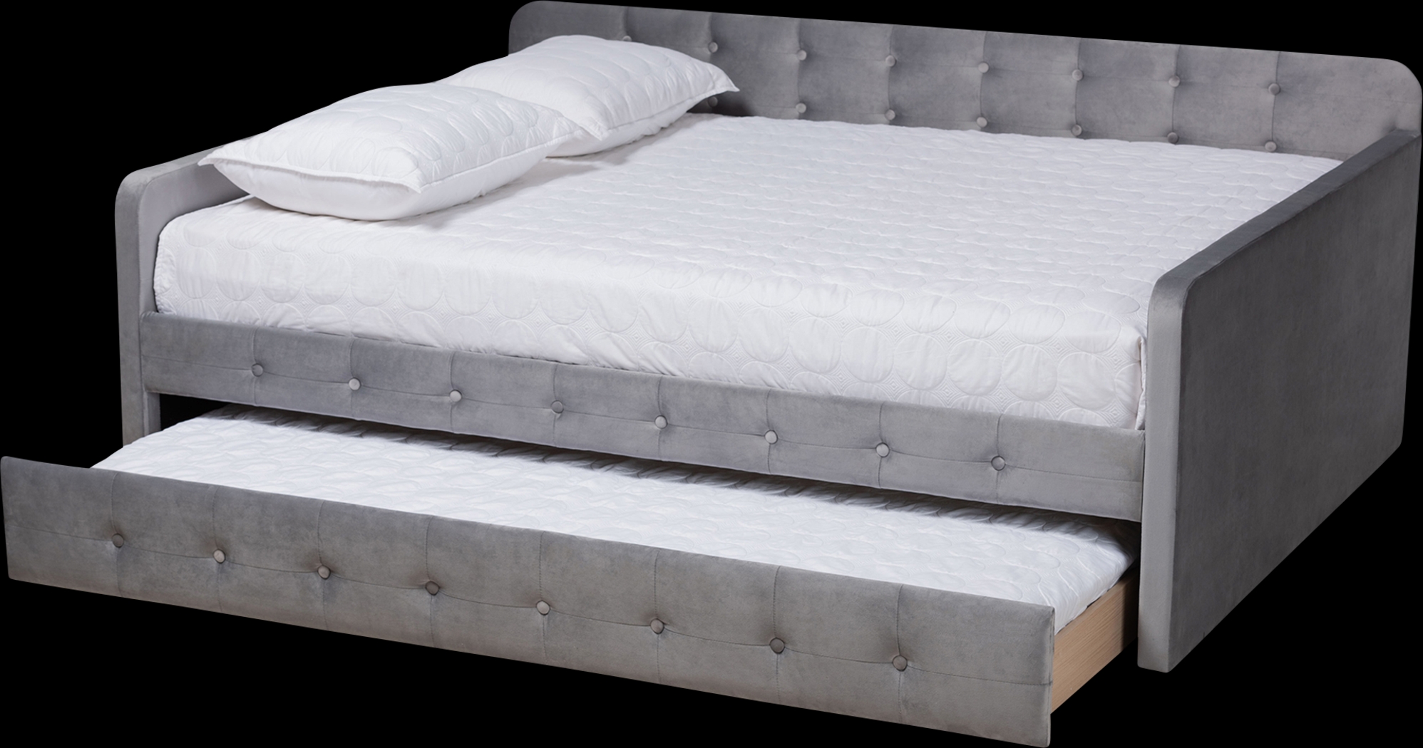 Kamrath Gray Full Daybed with Trundle - Thumbnail - Image 2