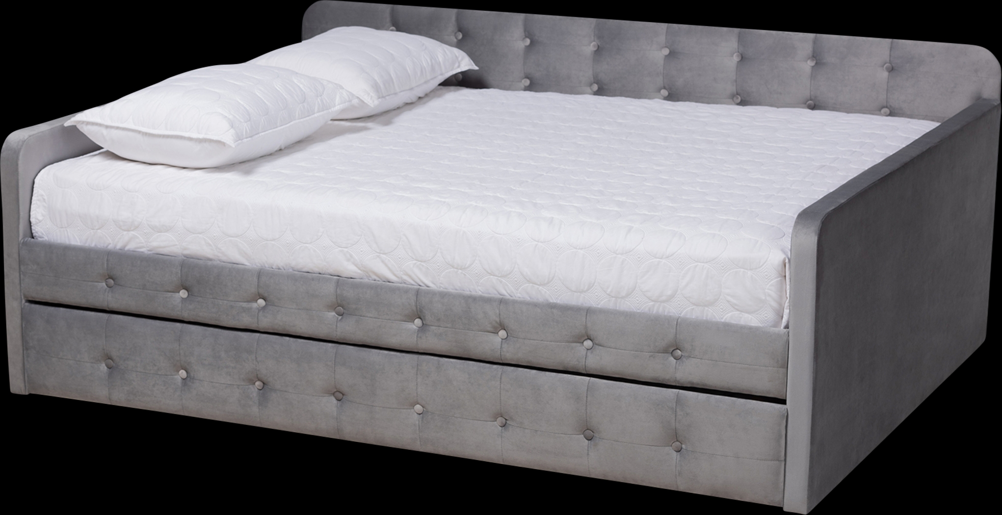 Kamrath Gray Full Daybed with Trundle - Thumbnail - Image 1