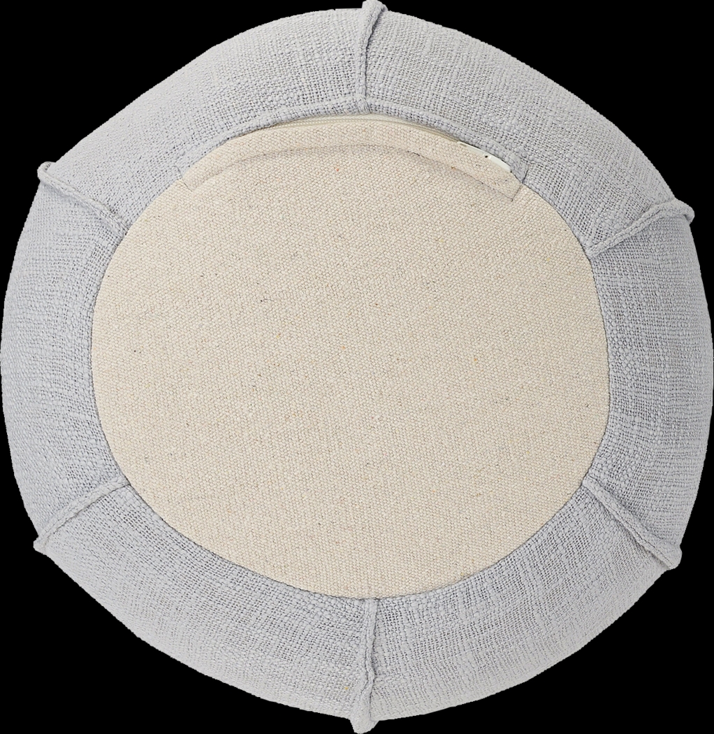 Kamusi Gray Pouf - Thumbnail - Image 6