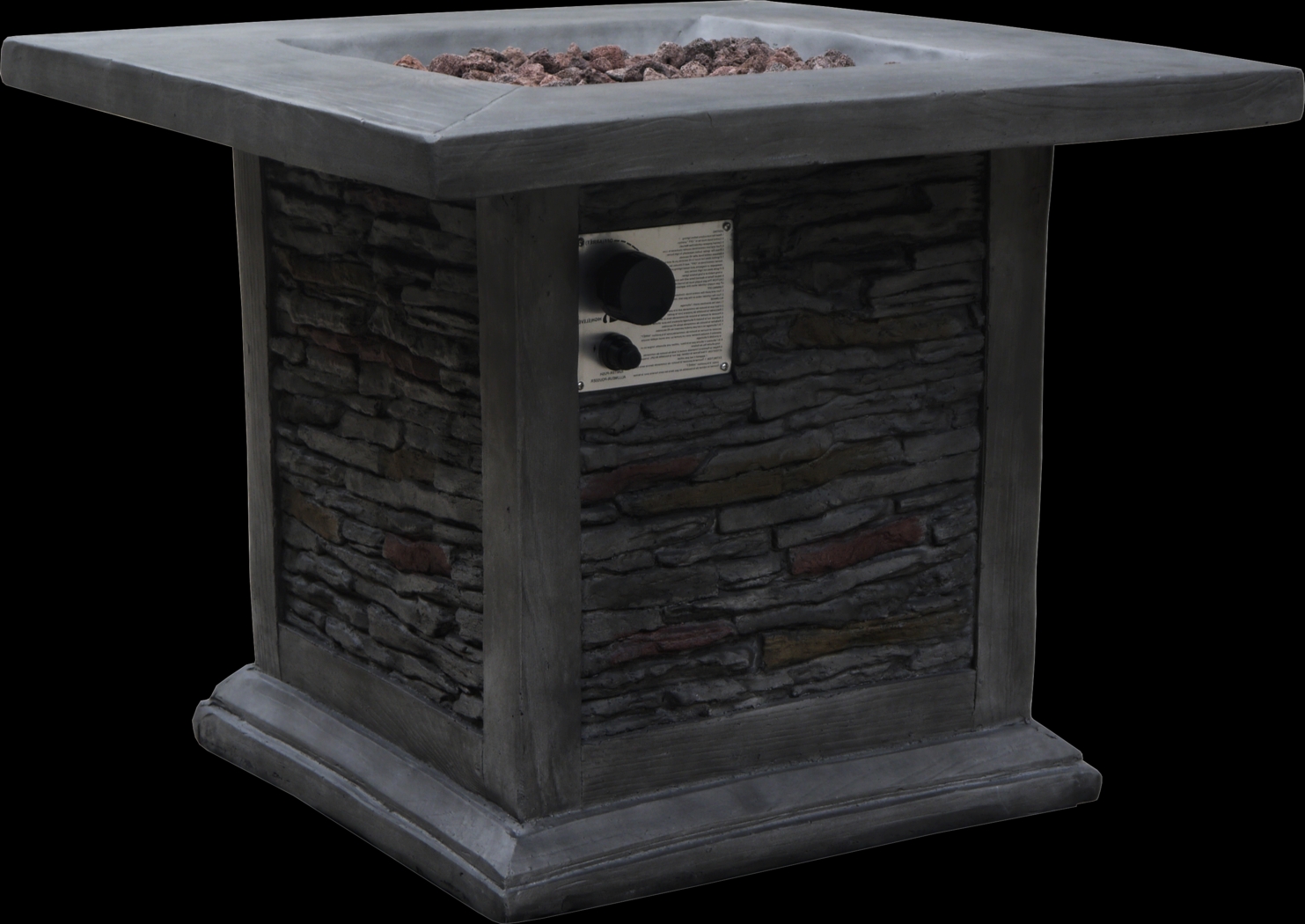 Kandi Gray Outdoor Fire Pit - Thumbnail - Image 3