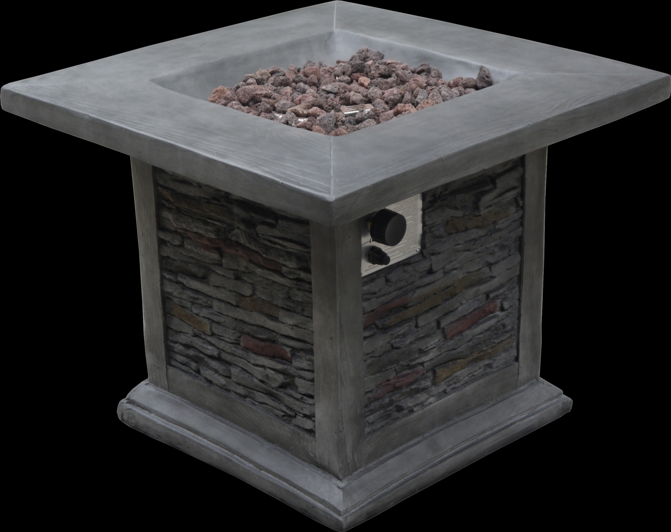 Kandi Gray Outdoor Fire Pit - Thumbnail - Image 1