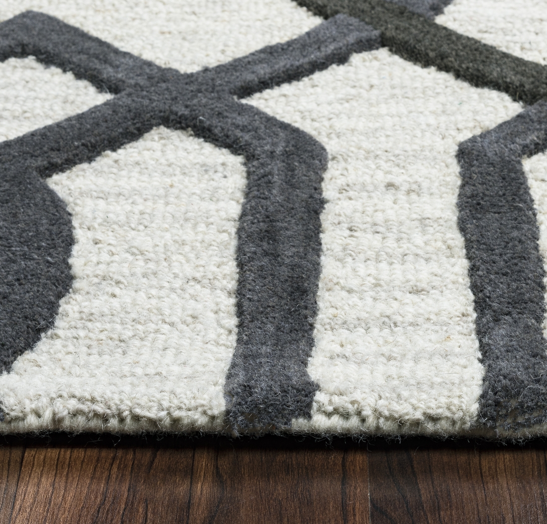 Kandra Gray 5' x 8' Rug - Thumbnail - Image 3