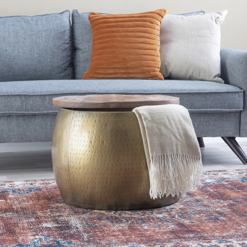 Kaneru Gold Cocktail Table - Image 2