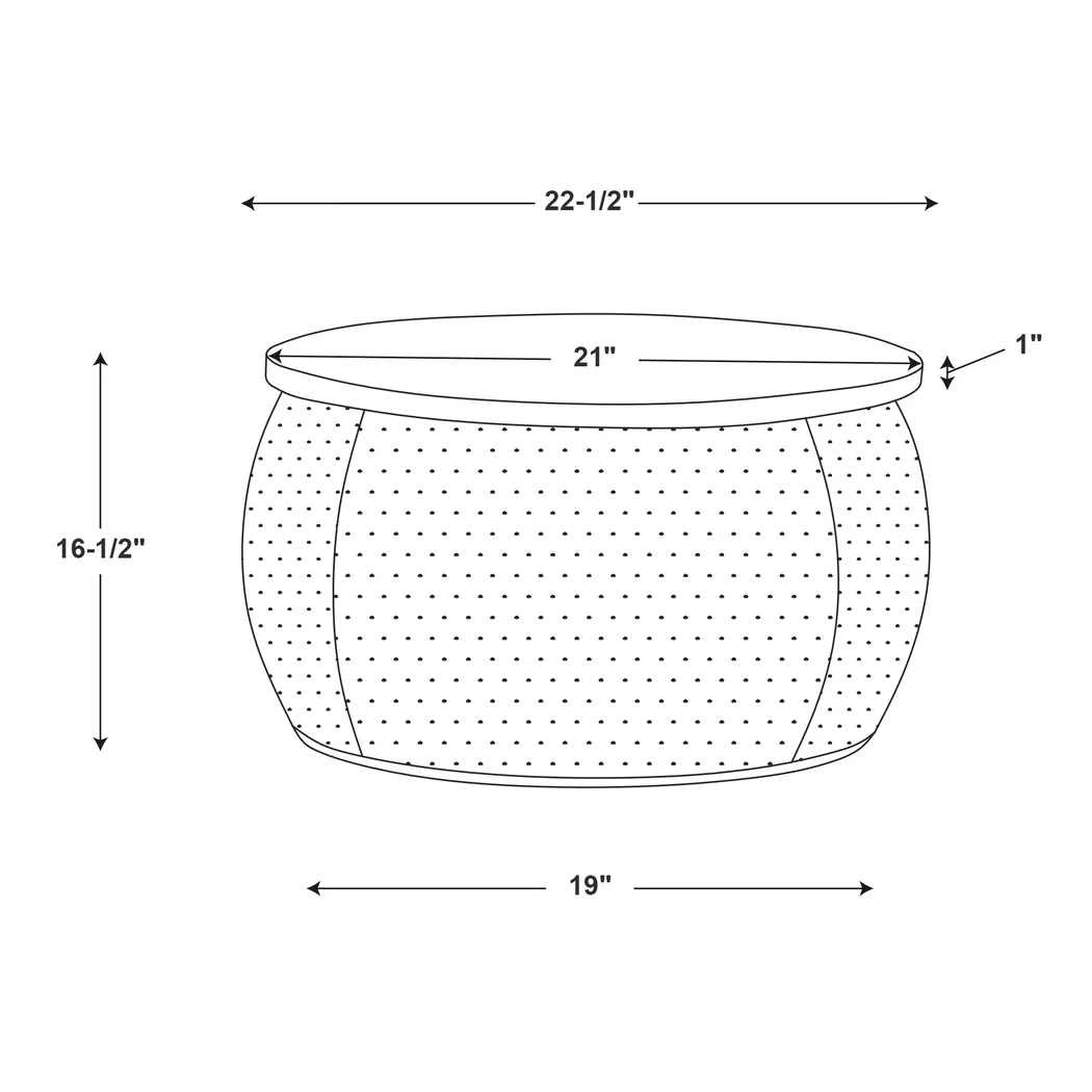 Kaneru Gold Cocktail Table - Image 6