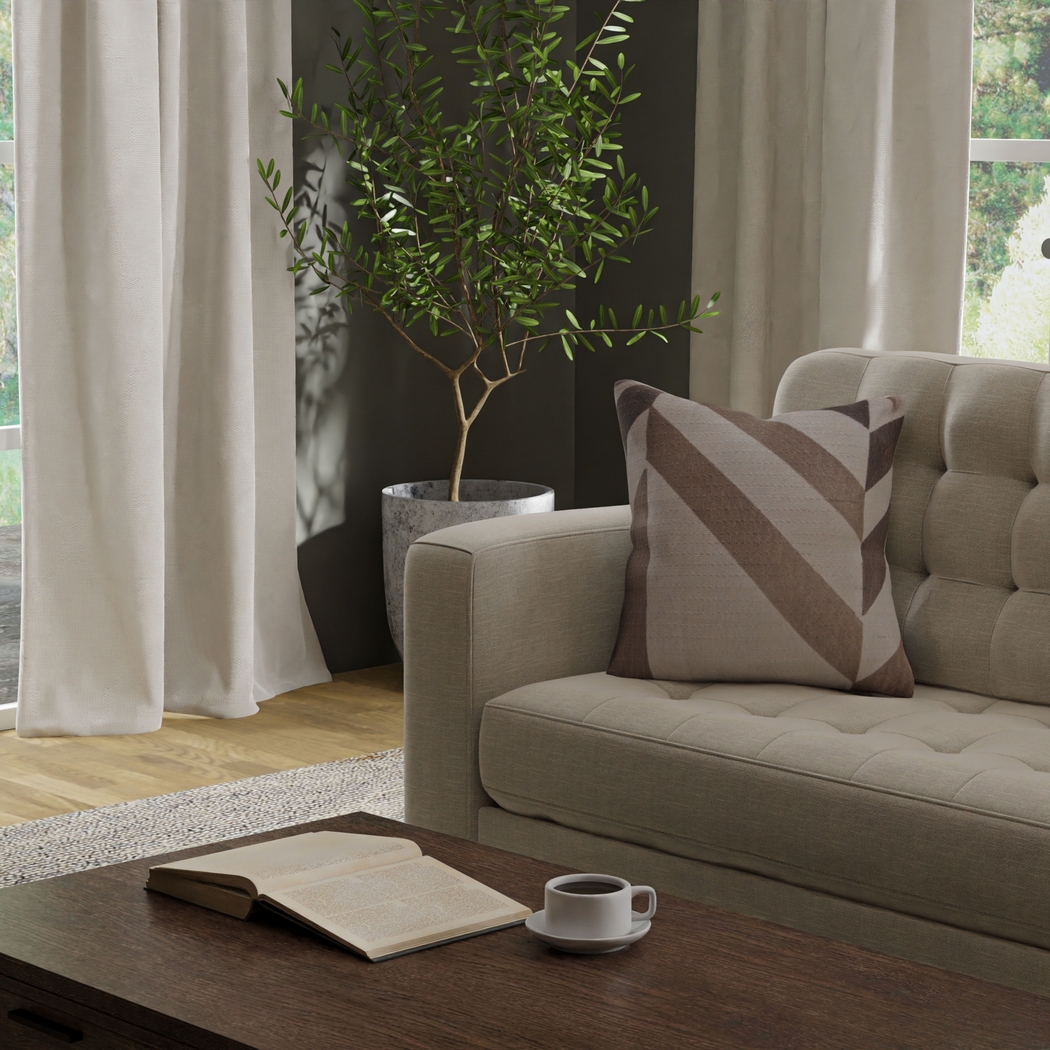 Kangur Brown Indoor/Outdoor Accent Pillow - Thumbnail - Image 2