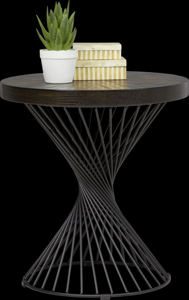 Highland Square Black 5 Pc Sectional Living Room - Thumbnail - Image 10