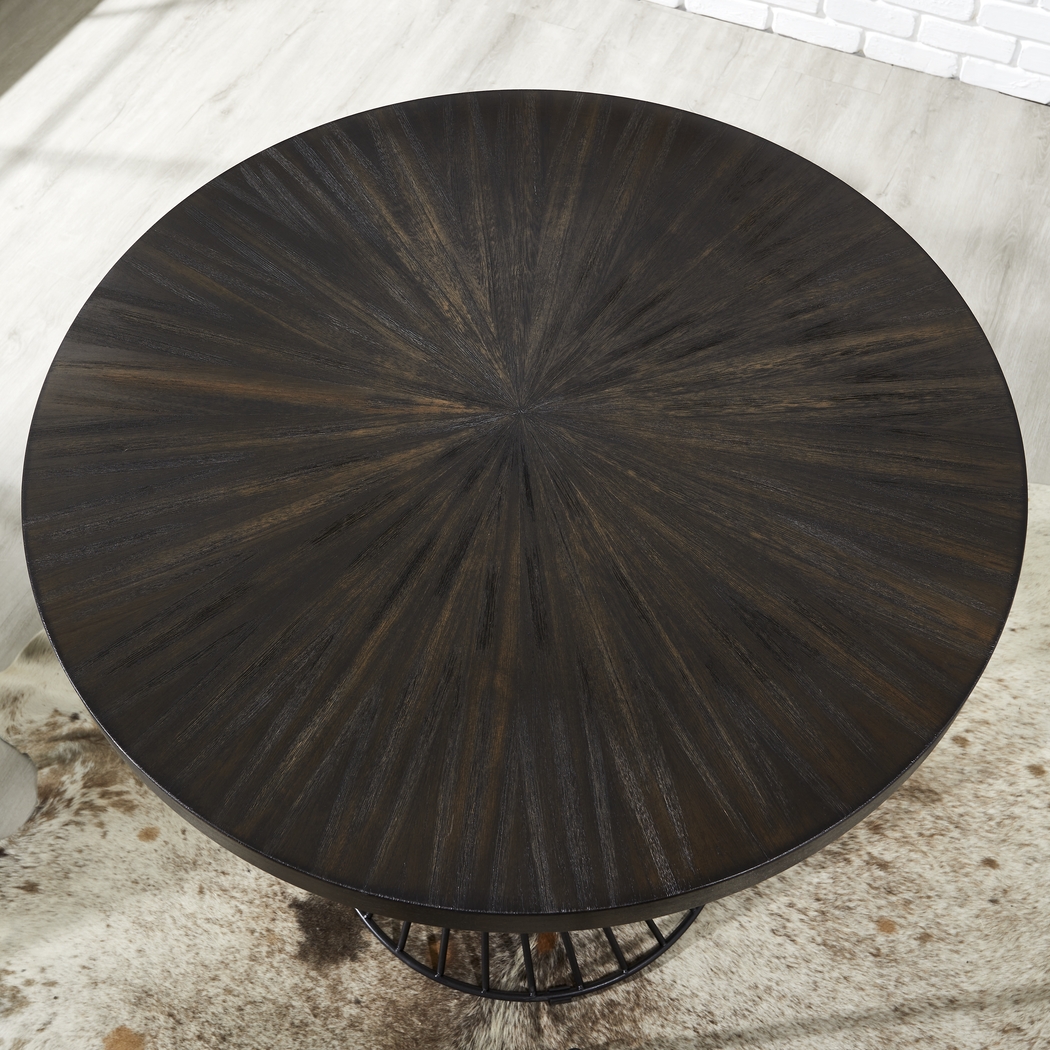 Kanister Walnut Counter Height Dining Table - Thumbnail - Image 3
