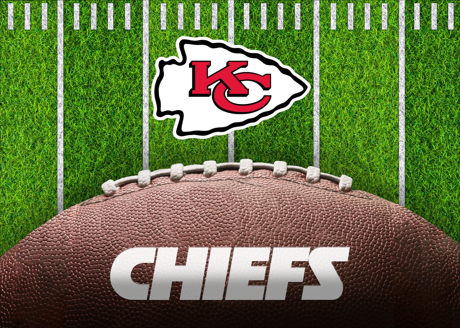 Kansas City Chiefs 5' x 7' Machine Washable Rug - Thumbnail - Image 1