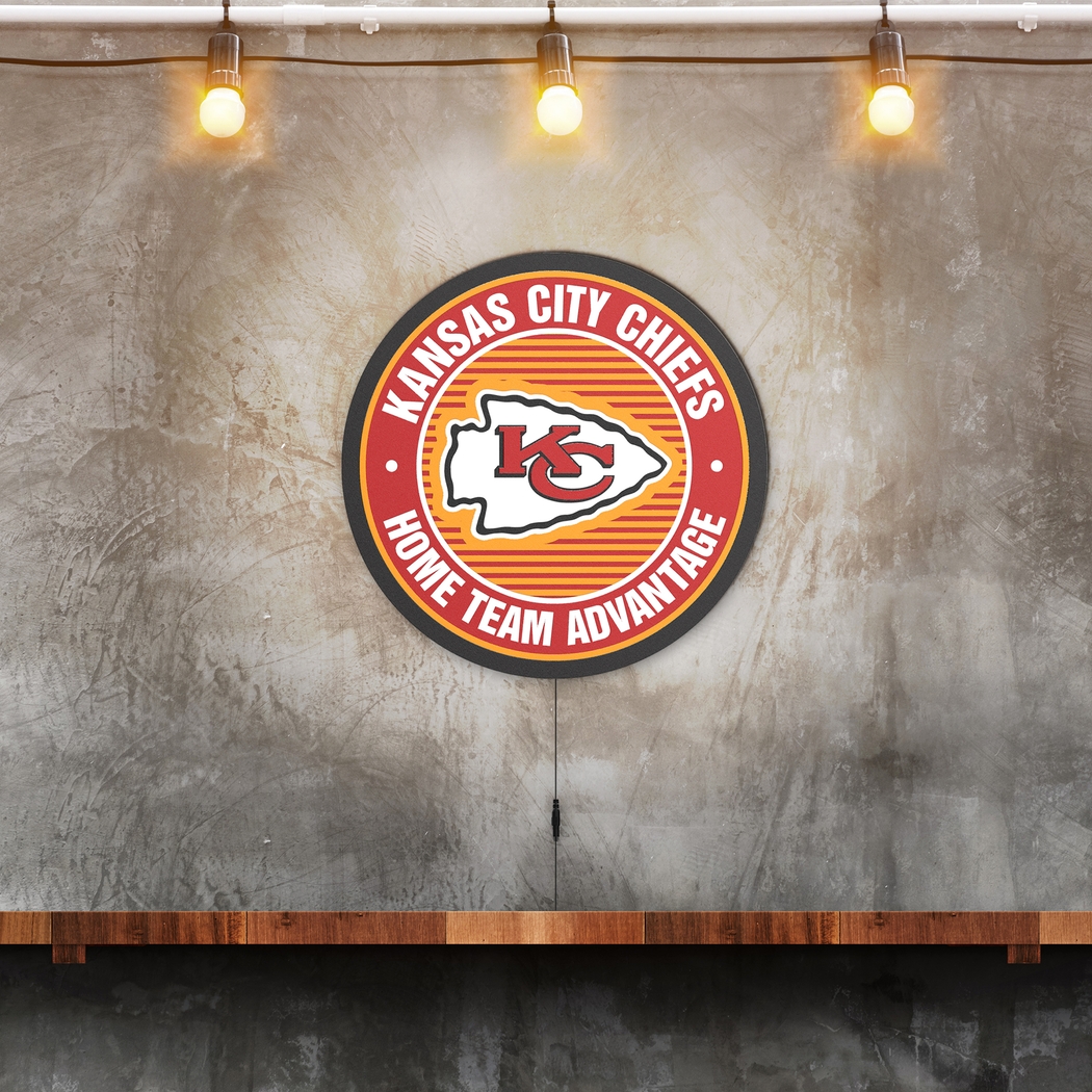 Kansas City Chiefs LED Wall Decor - Thumbnail - Image 2