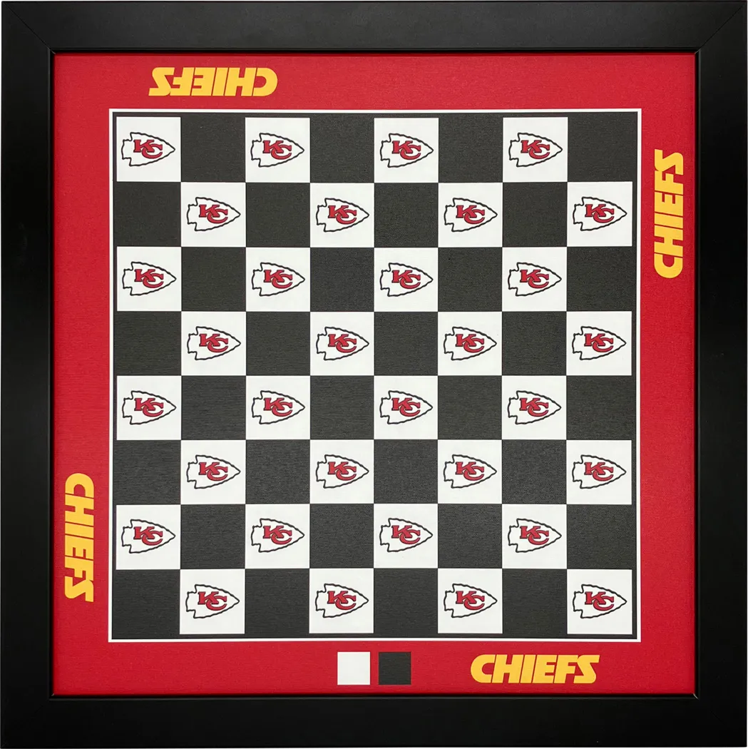 Kansas City Chiefs Wall Chess Set - Thumbnail - Image 1